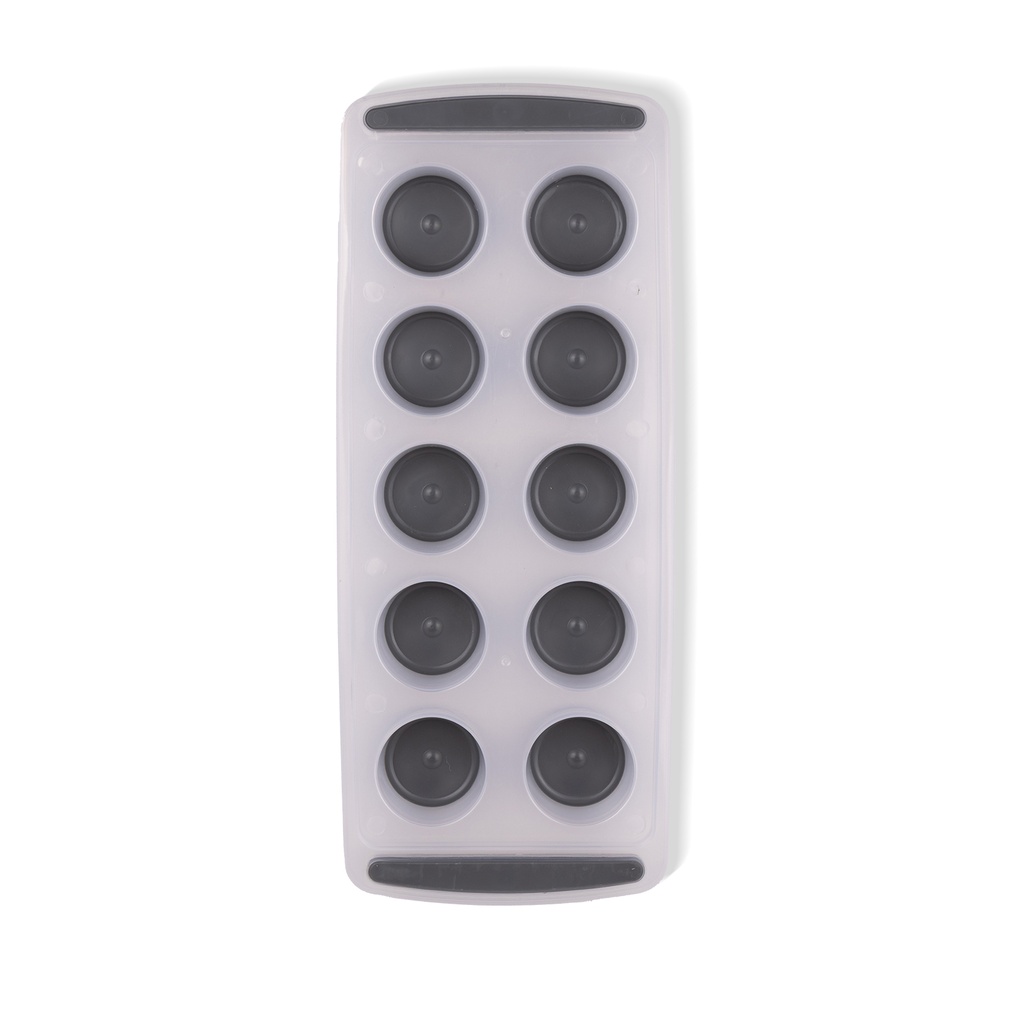 Silicone Ice Cube Tray, Standard Round (2-Pack)